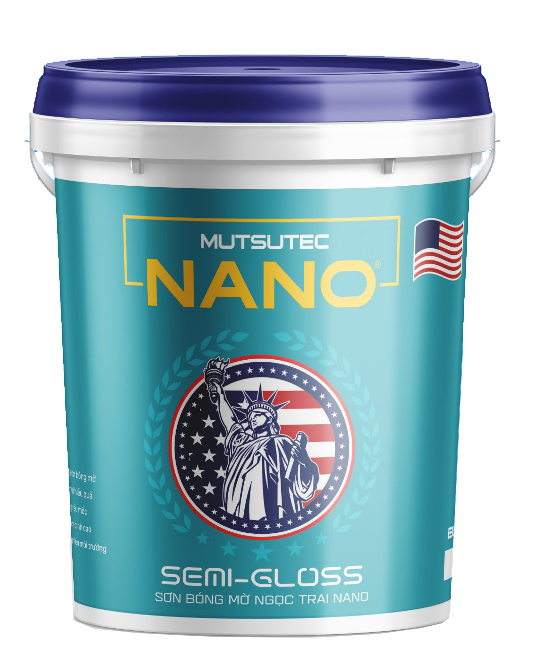 BM-25 Sơn bóng mờ ngoại thất ngọc trai NaNo 